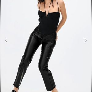 MIAOU LEATHER PANTS